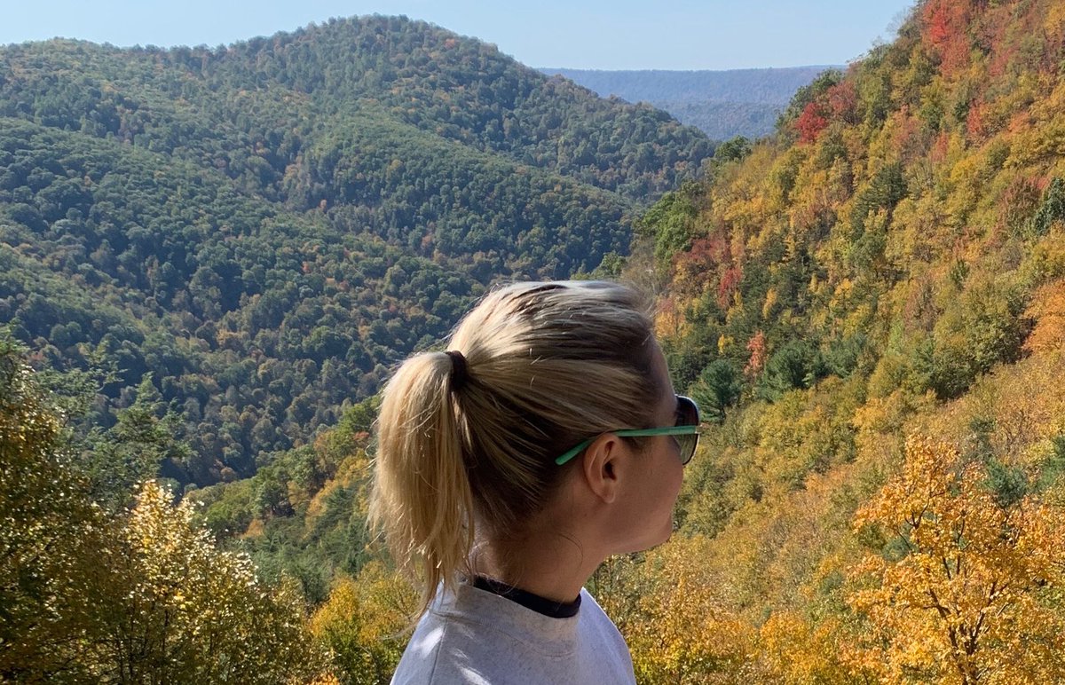 LaurenRainson's tweet photo. Pictures just don’t do it justice. #ThousandSteps #MountUnionPa #hikingtrails #fall #pawx #Appalachians ⛰🍁🍂☀️ https://t.co/ovCQRRGb8d