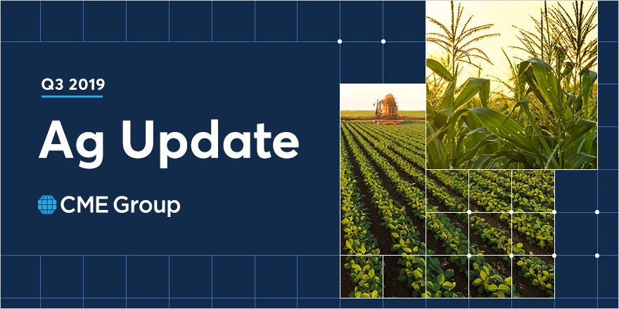 CMEGroup's tweet image. CME Group's Q3 2019 Ag Update: Two new futures contracts to explore (Fertilizer and Black Sea Sunflower Oil), plus research and analytical tools to help manage your risk. spr.ly/60121GMRM