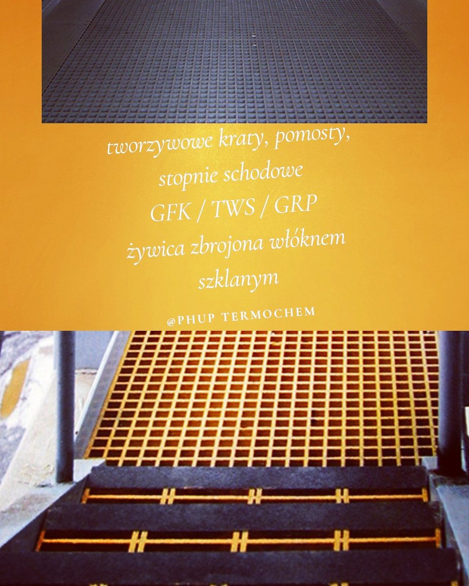 Termochem's tweet photo. Nowoczesna #technologia #polecamy #termochem dla #Przemysł #Wodociągi #Oczyszczalnia #Papiernia #Chemia = #kraty #pomosty #schody konstrukcyjne z #GFK #GRP #TWS = #quality @Termochem https://t.co/099id3MwEi
