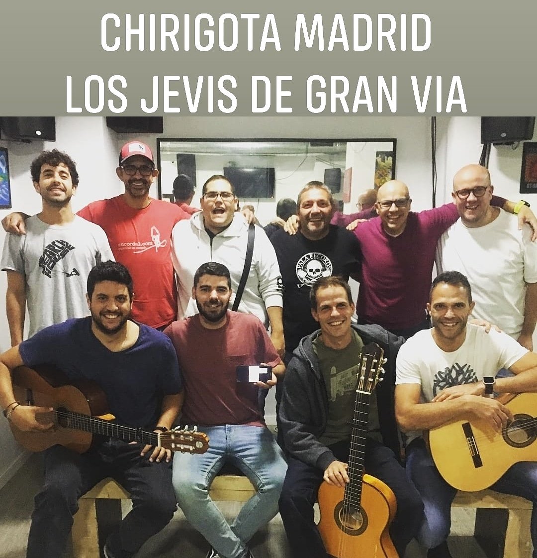 Chirigota en MADRID 
LOS JEVIS DE GRAN VIA