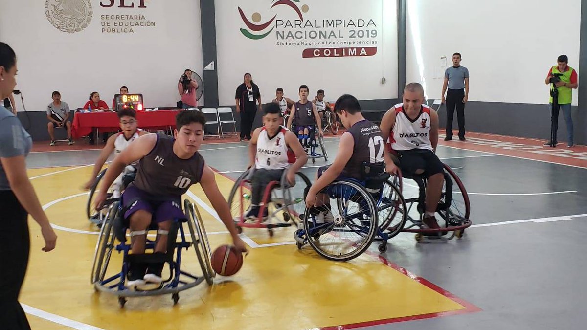 conadeoficial's tweet photo. #ParalimpiadaNacional2019 🇲🇽
El Auditorio Paralímpico Hilda Ceballos enmarca las finales de básquetbol 3x3 🏀, primeras preseas para la disciplina en #Colima2019🎉🎉🎉 https://t.co/UkiznlHL0R