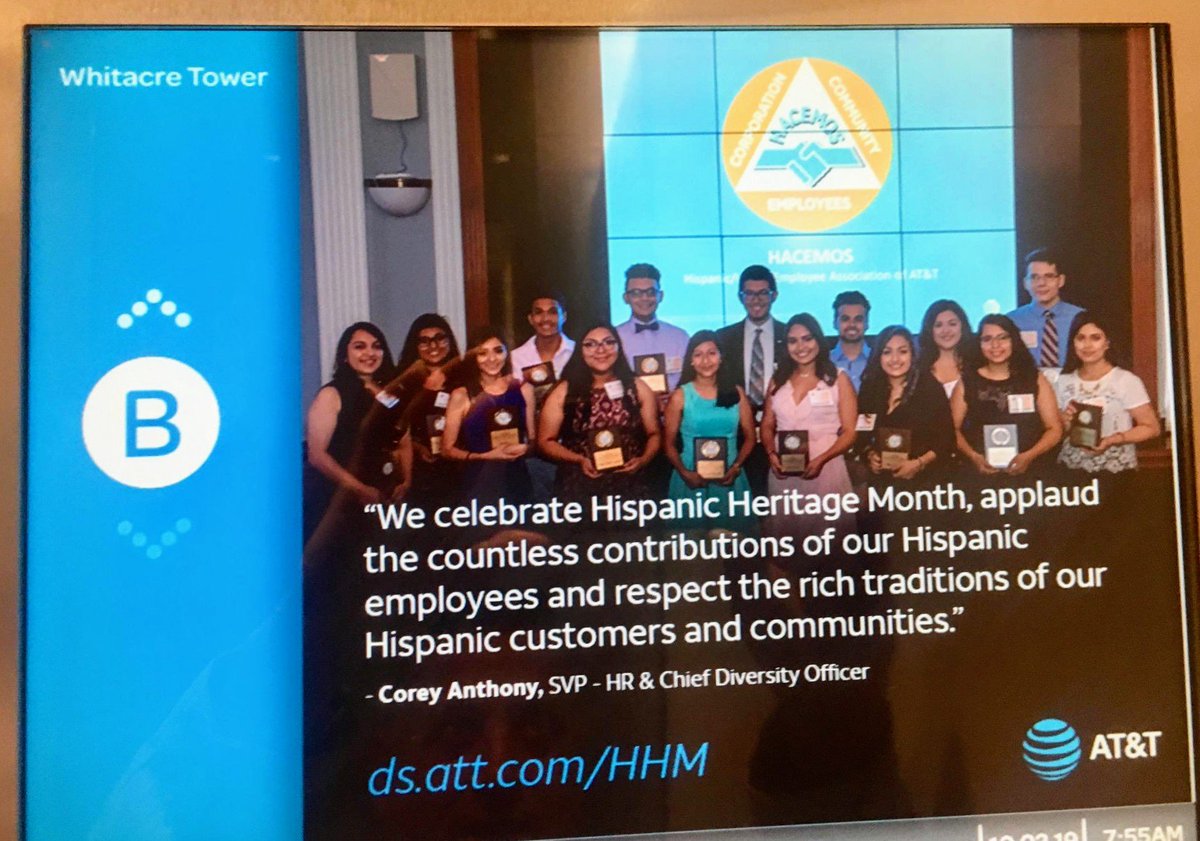 HACEMOSNTX's tweet photo. Today marks the end of #HispanicHeritageMonth. These past 4 weeks have been busy for us! But even as our month comes to an end, we'll continue working to celebrate and empower our community! 🤝
#atiyati #HACEMOSatATT #HACEMOSeg #lifeatATT #attsocial #HACEMOSDallas #ATTDiversity https://t.co/lymwtl4hOM