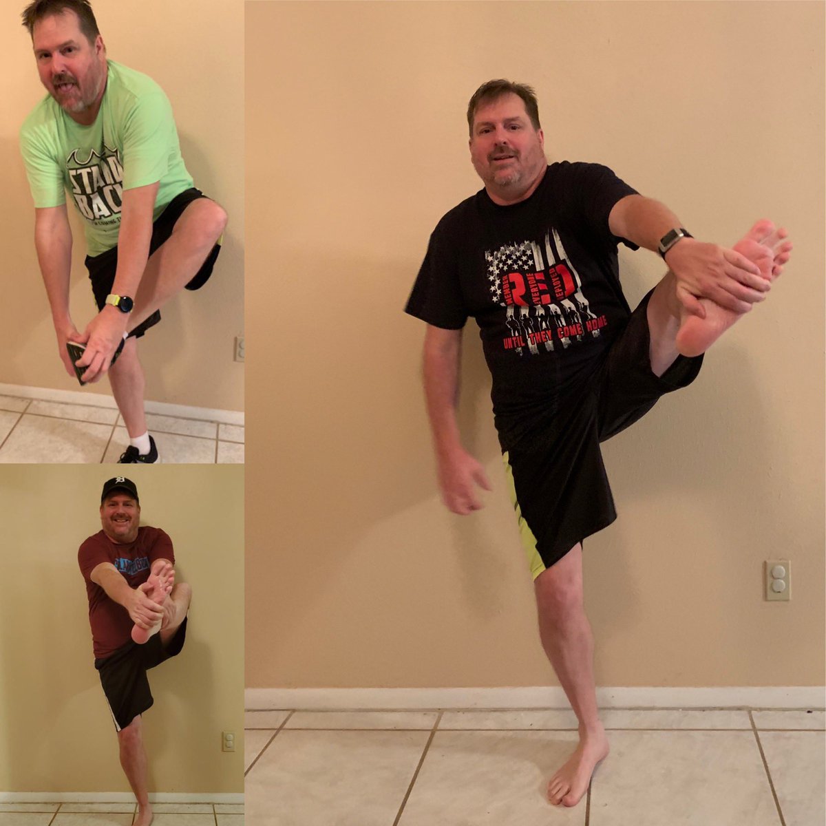 mlking89's tweet photo. Trying to get that left leg straight up in the air, Iโll get there!!! Week 12 of DDP Yoga Beginner #Week12 #DDPY #DDPYoga @DDPYoga @RealDDP #RedHotCore https://t.co/MeDzGy4Sr5