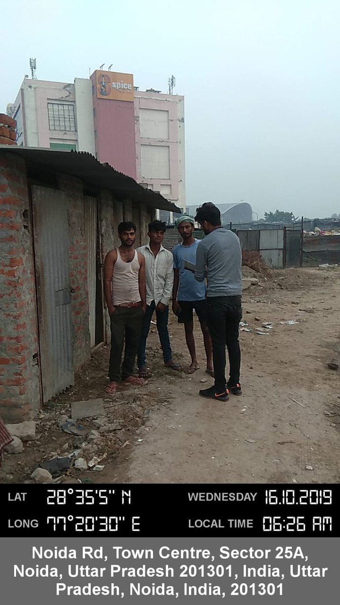 Morning triggering to make people aware of not having open defecation.
<a href="/noida_authority/">NOIDA Authority</a> <a href="/CeoNoida/">CEO, NOIDA Authority</a> <a href="/SwachhBharatGov/">Swachh Bharat Urban</a> <a href="/PIB_India/">PIB India</a>