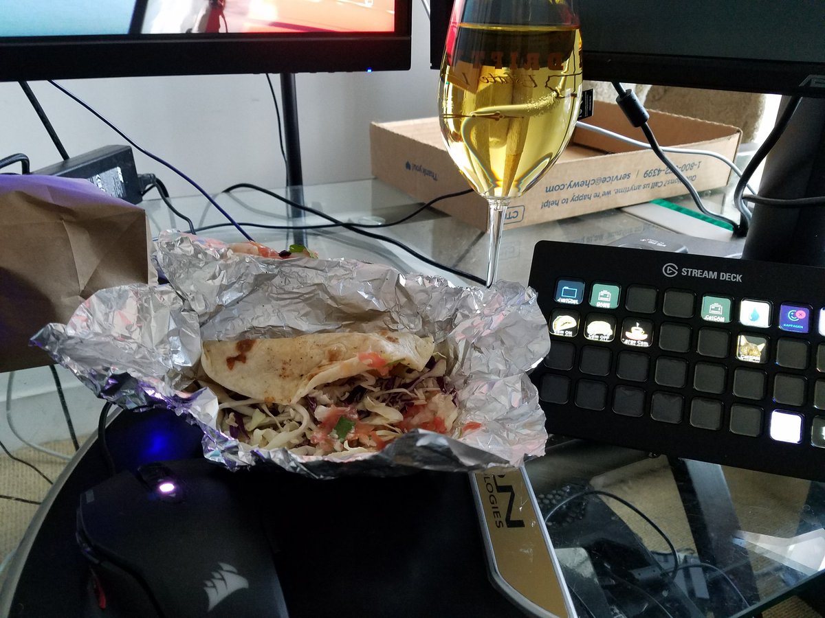 senorblackbean's tweet photo. Happy #TacoTuesday! Going live at 7:30 ET with a daily dose of #ESO and part 2 of #Doom for #Spooktober!  Watch at: https://t.co/BO9mIANovF https://t.co/pptZOgHo88