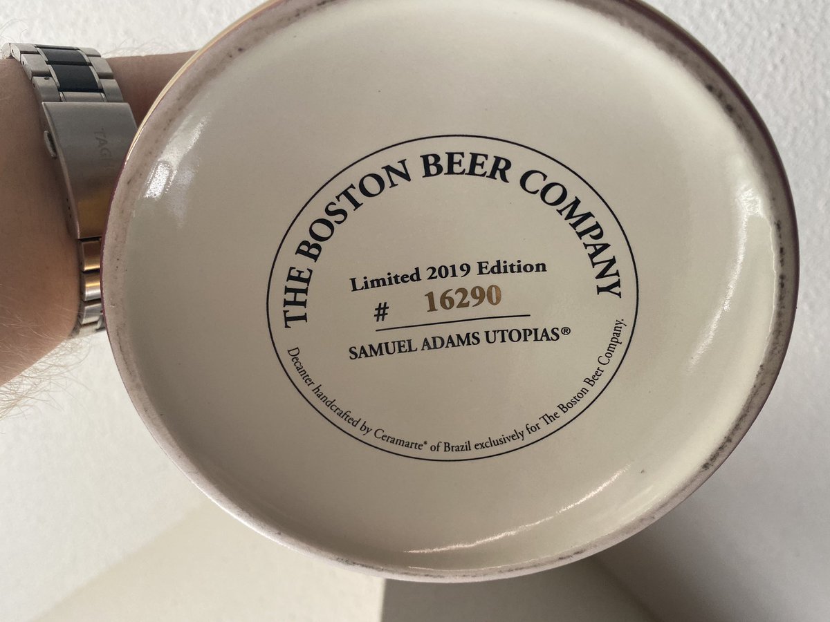 ScaryPlotter's tweet image. &quot;just 13,000 bottles will hit shelves nationwide&quot; did you guys beak over 4000 bottles or something? Because mine is 16290th #samueladams #utopias