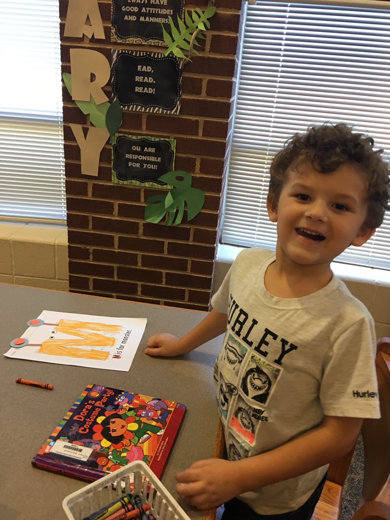 library_sut's tweet photo. M IS FOR MONSTER!! “I Need My Monster” by Amanda Noll one of our favorites!! #wildaboutbooks #itsajungleoutthere @sutscotties https://t.co/gLgitUC5fH