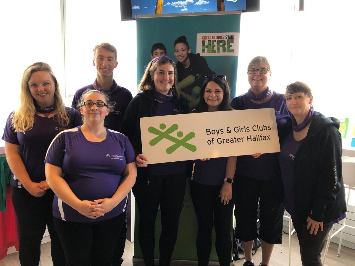 bgcghfx's tweet photo. Thank you @GrantThorntonCA for "Making Steps Count" and walking to raise money for the Grant Thornton Foundation which supports Boys and Girls Clubs. Thank you for including us in Halifax's #MakingStepsCount @BGCCAN https://t.co/iZWT8DZm9y