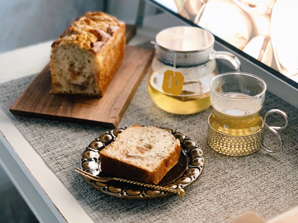 ট ইট র ふわもち 秋の香りのケーキが焼けました