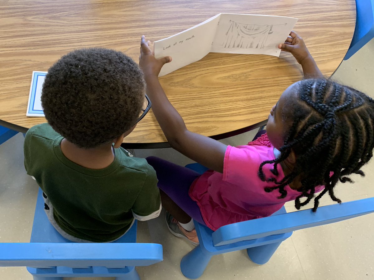 k_1buzz's tweet photo. We had a celebration of reading yesterday! We practiced reading “just right” books to ourselves and then showed our partners our great reading skills! https://t.co/zyx9BbiEE0