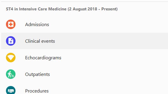 logitbox's tweet image. So #MedTwitter, we've launched a new "clinical events" logbook report to support #reflectivelearning in #MedEd