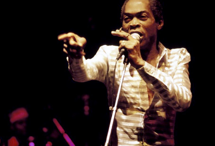 Happy birthday to Fela Kuti. 