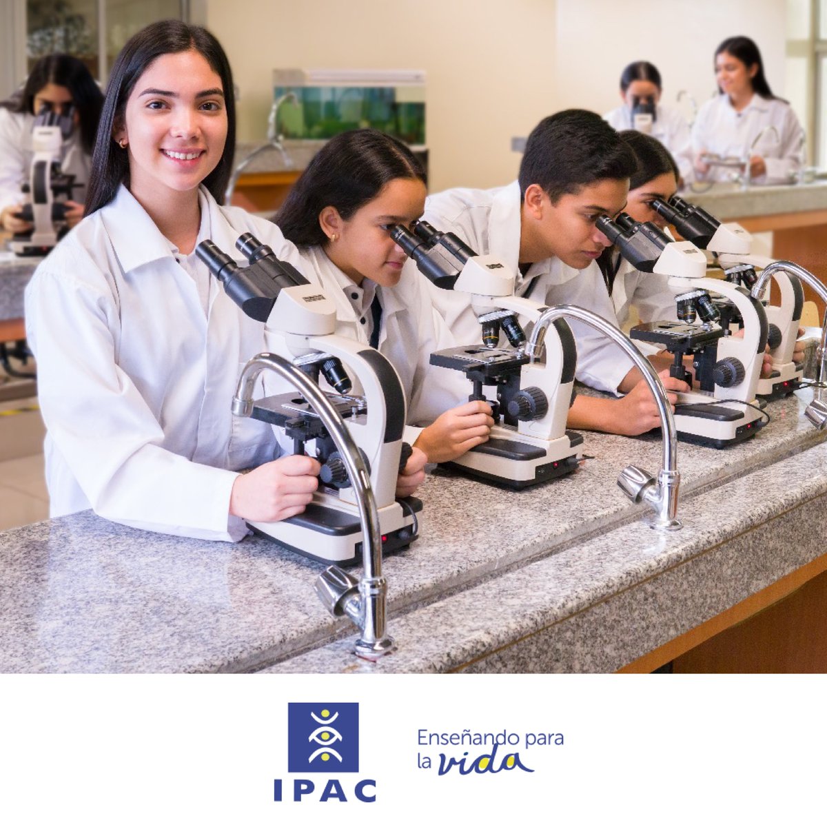 IPAC_edu's tweet photo. ¿Sabías qué? Nuestros estudiantes utilizan herramientas de última tecnología como parte de su aprendizaje en clases de física, química y biología. https://t.co/KVDH5R6QjL