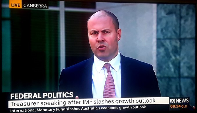 benfordhambrain's tweet photo. Hey @JoshFrydenberg, do you have any other ideas apart from the "dig up dirt and sell it to China" one ? https://t.co/XoFU6u8UUE