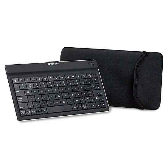 Computoptimo's tweet image. Practicidad y calidad!

TECLADO VERBATIM VB97753

Tecnología: Bluetooth
Longitud: 22.1 cm
Tipo: Inalámbrico
Contenido: Teclado, estuche, cable USB, guía de inicio rápido.
Garantía: 1 año

PRECIO:  $698.94

Más detalles en: computoptimo.com

*Más IVA 

#COS #TECH #TECNOLOGY