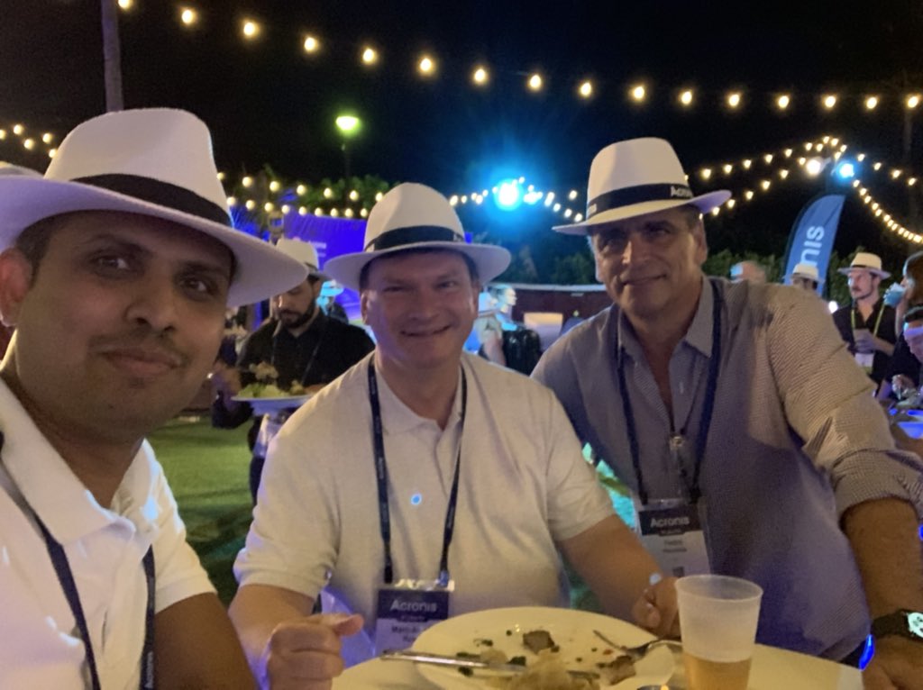 ravi_simplex's tweet photo. Closing party #CyberFit #AcronisCyberSummit https://t.co/tUiAixKSl7
