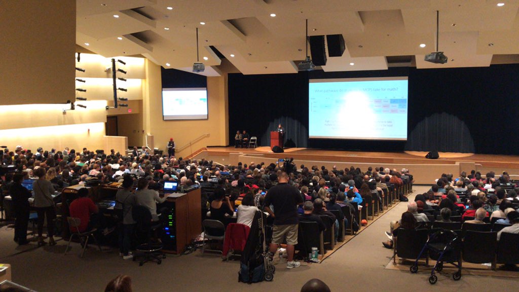 Very inspiring turnout at the Black and Brown Coalition! @mocoedequitynow