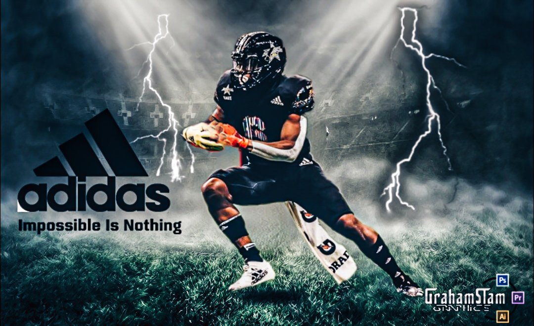 graham_torey's tweet photo. Man All it takes is The RIGHT person to see my Work I'm willing to do whatever to be GREAT‼️🙏😎💥 Here's a little Something I made for @adidasFballUS #GrahamSlamGraphics #EVERYBODYRETWEET https://t.co/sptTPTDwrC