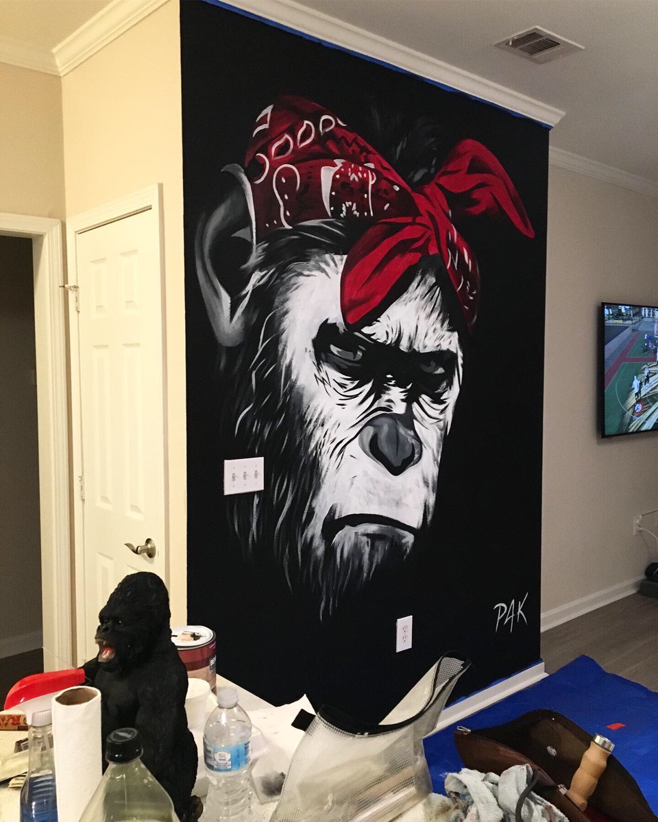 KynDale's tweet photo. U don’t wanna go to war 🦍 #pakwork https://t.co/1FoVnPOhJk