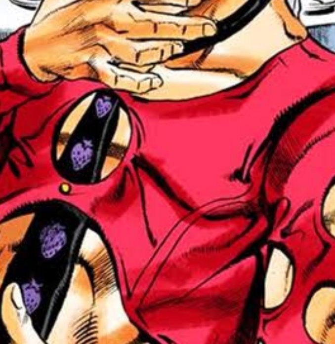 ヲシ 拾い画像とであわせるけど 原作パンナコッタフーゴさん こんなところに縫い目があったんだ っていうのが朝の気づき