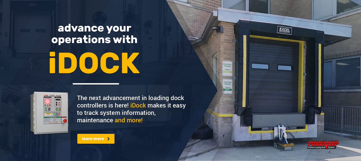 LoadingDocks's tweet image. Poweramp® iDock Loading Dock Controls - for ease of maintenance tracking and troubleshooting your dock equipment. Call us to learn more! 855-951-4499
