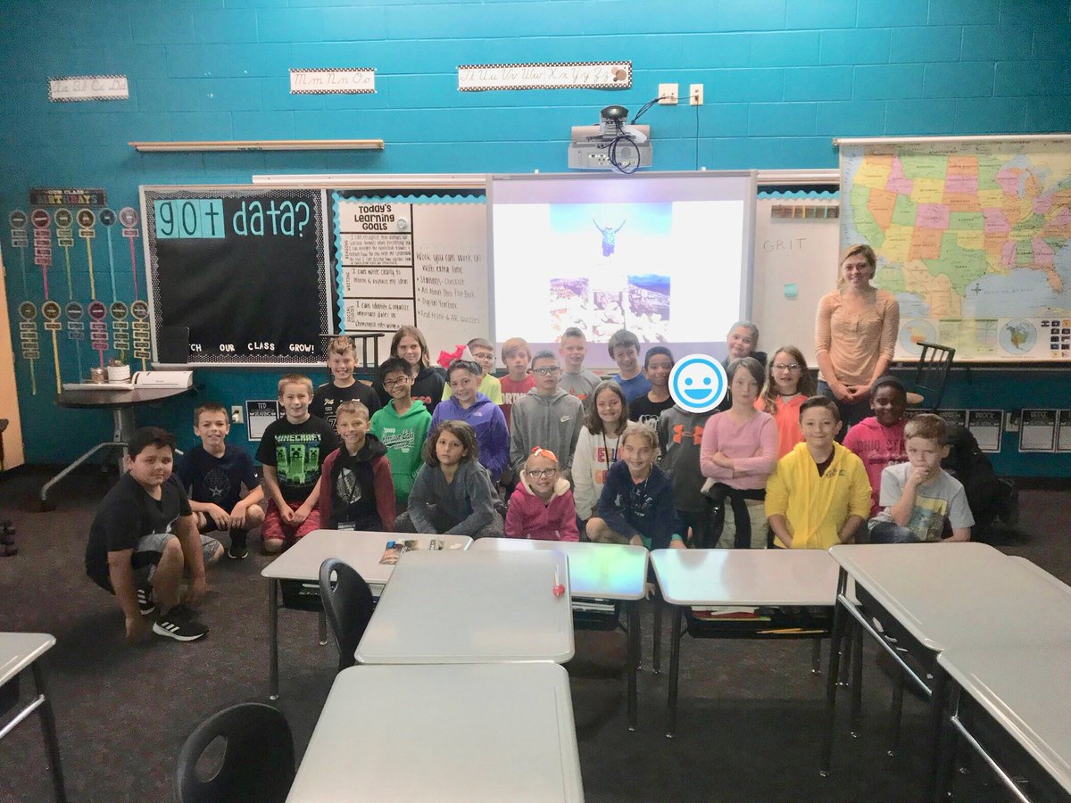 OtsegoGrade4's tweet photo. Thank you Miss Stam for visiting us last week to talk to our class about your journey on the Appalachian Trail. Your perseverance and dedication has truly inspired us all! We are beyond proud of you for reaching your goal &amp; can't wait to plan ways to reach our own! #OES #Brahaney https://t.co/tMvJXMpxbC