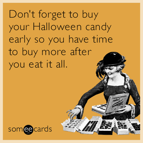 SpiritHalloween's tweet photo. Retweet if you already bought #Halloween candy! 🍬 https://t.co/uiwzyziiru