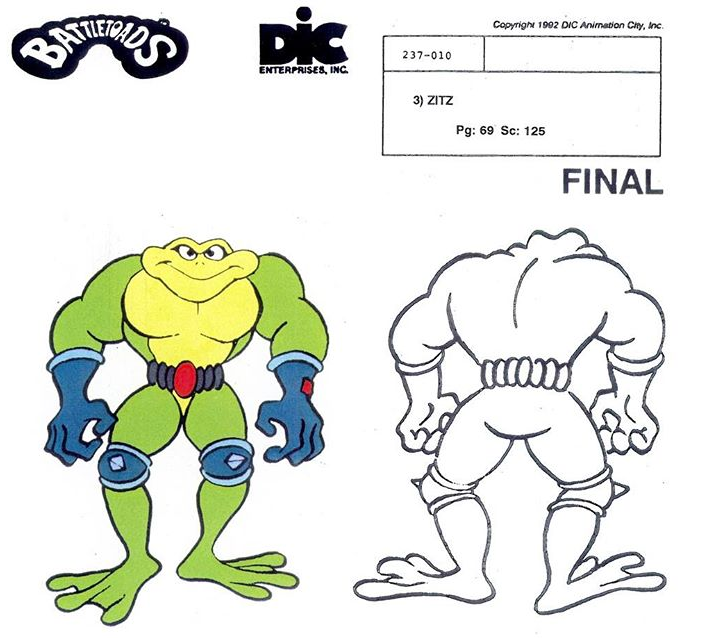 Can you believe the battletoads have no asscheeks in the cartoon pilot? This is the worst sin. What were they thinking 