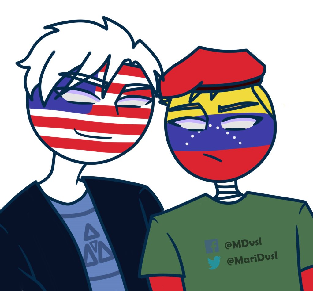 MariDvsl's tweet photo. Se que esta no es una ship muy popular, pero igual me gusta shipearlos tipo relación amor-odio xd
~Siganme para mas payasadas UwU~ <3
#CountryHumans #CountryHumansUsa #CountryHumansVenezuela #UsaVen https://t.co/3cvZwP2D4Q
