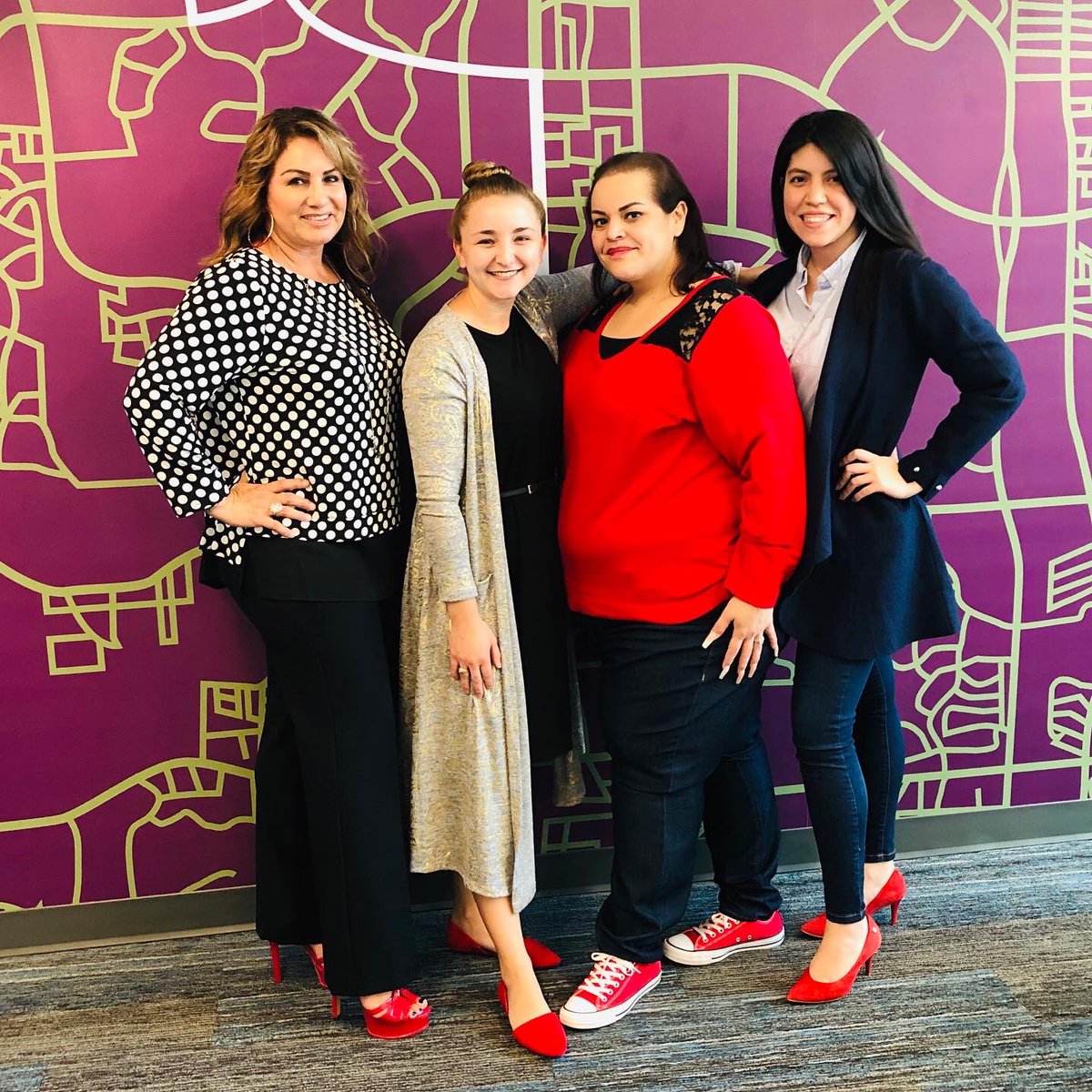 Erika1Romero's tweet photo. We are in full swing on #redshoetuesday👠 with these pretty ladies who live to lead and inspire💃🏻one another! #redshoemovement @RedShoeMovement #careergoals #shedrives #toyota #lexus #lifeatlexus #lifeattoyota https://t.co/ZT3hGae6oQ