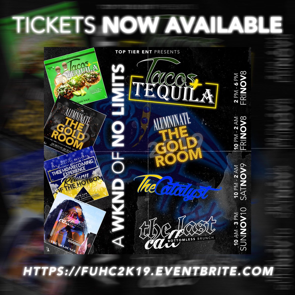 TheRealFiskU's tweet photo. 21+ Events For Fisk Homecoming #FiskAlumni 💙💛 https://t.co/qTsQcuoBB8