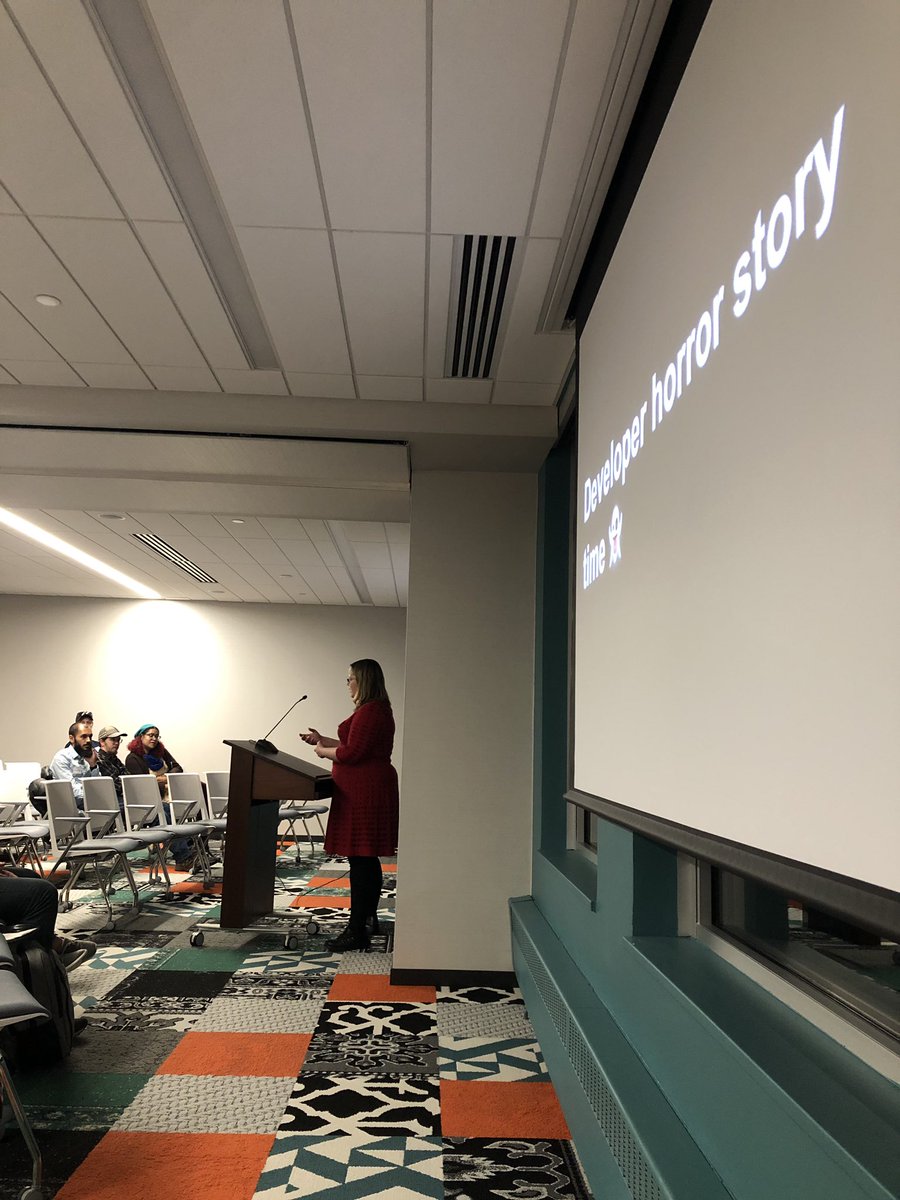 mplsjrdevs's tweet image. We’ve had a wonderful array of horror stories — some with morals but all with opportunities for learning! 
#TCSW19 #mplsjrdevs #mntech #TCSW