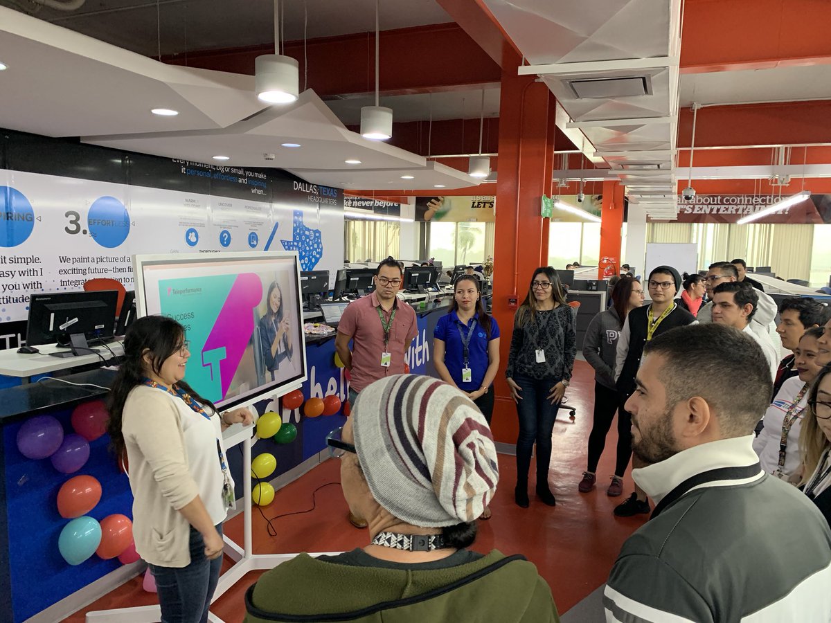 Celebrating TP San Salvador CLG Chat September Top Performers! Recognition event on the floor followed by a Top Performers lunch! #celebrate #recognize #CLG <a href="/kjteamrocks/">Kara Johnson</a>