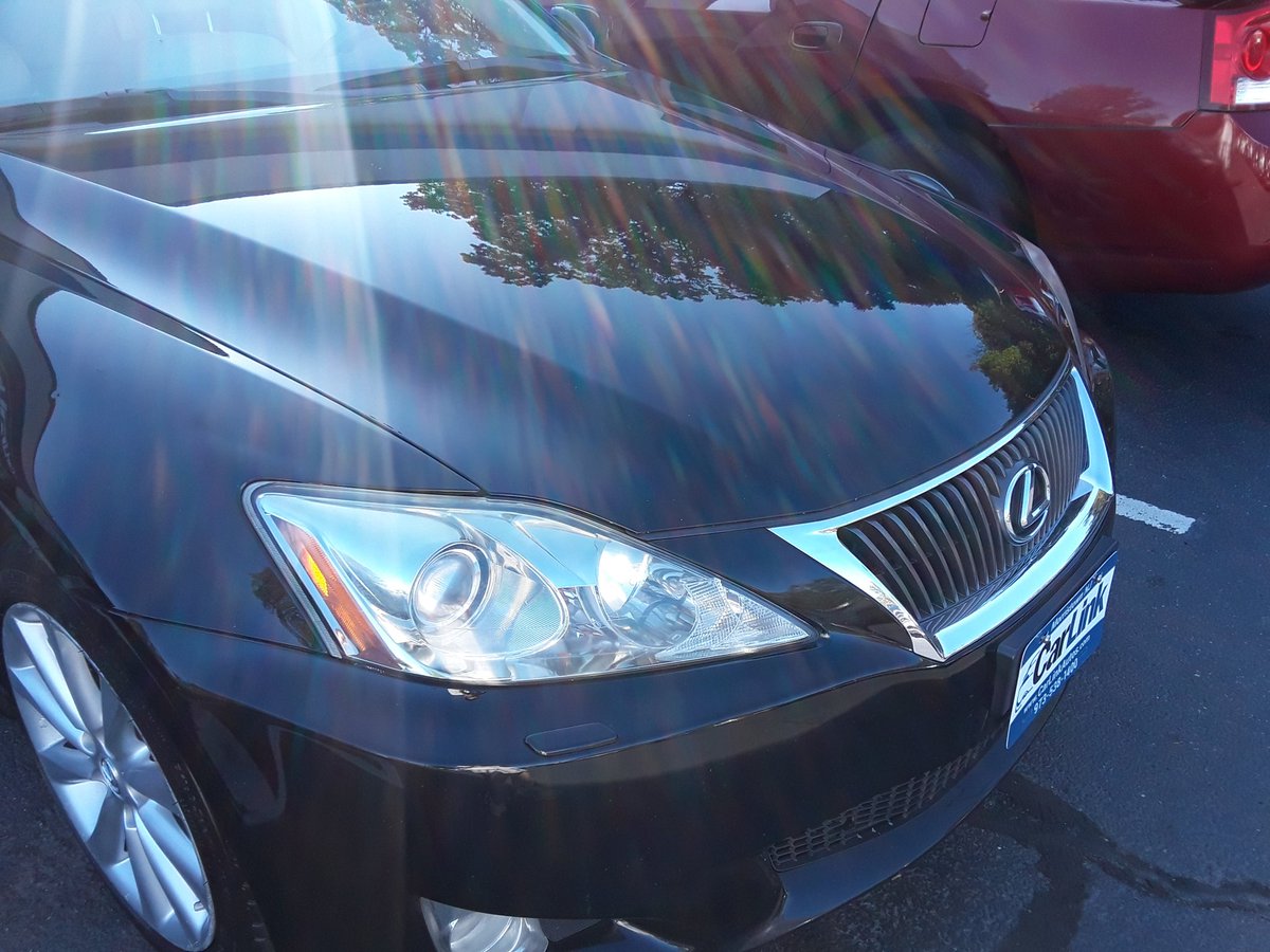 My cuz new car 2010 lexus is250