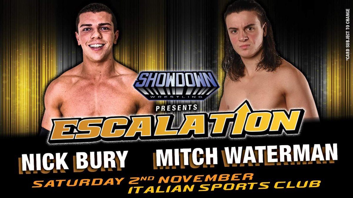 Showdown_W's tweet photo. Tickets are on sale NOW for November 2nd, book now to avoid missing out: https://t.co/9bAdAATOrD https://t.co/Z19NWvYFqB