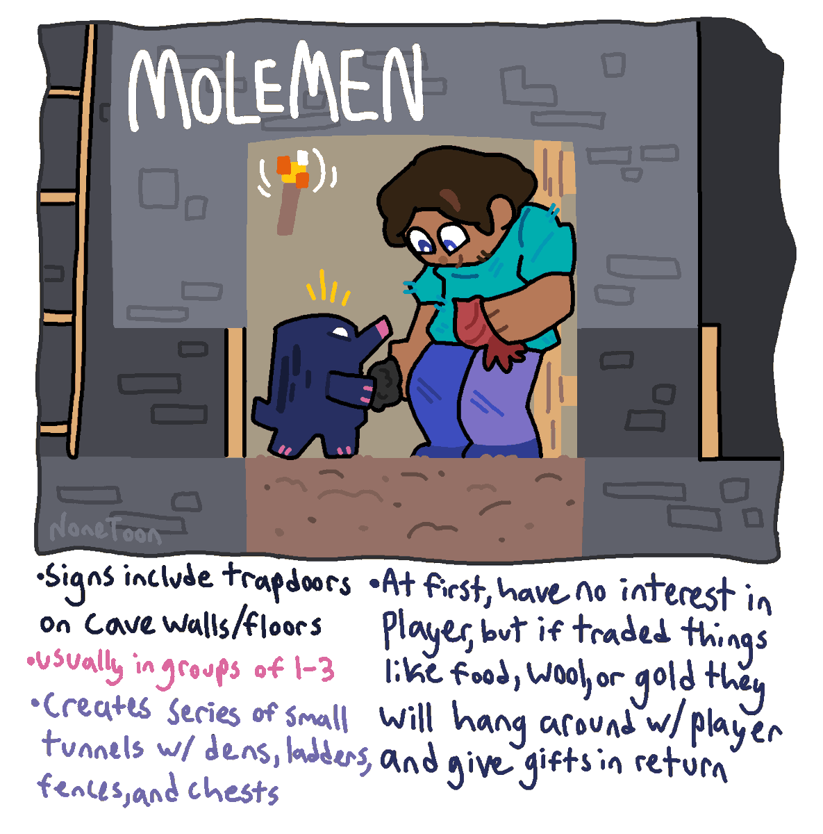 NoneToon's tweet image. Some minecraft things I thought would be neat or at least fun to think about #minecraft