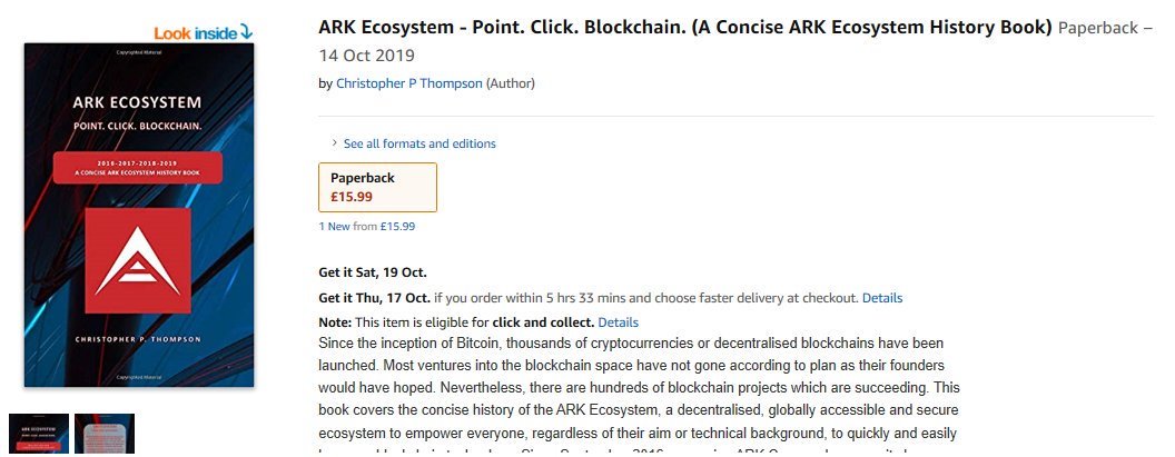 CryptoBooksAlt's tweet photo. $ARK Ecosystem concise history book is on Amazon.
Please Retweet! :D
UK: https://t.co/SSYMvec3O6
US: https://t.co/MrVUtfy2Lr
DE: https://t.co/j1Dy9ZSF1y
#IPFS #HTLC #schnorr #multipay #multisig #bridgechain #java #DApps #arkdeployer #BlockchainNews #arkracing #arkadventures https://t.co/Uaq8GjzK0T