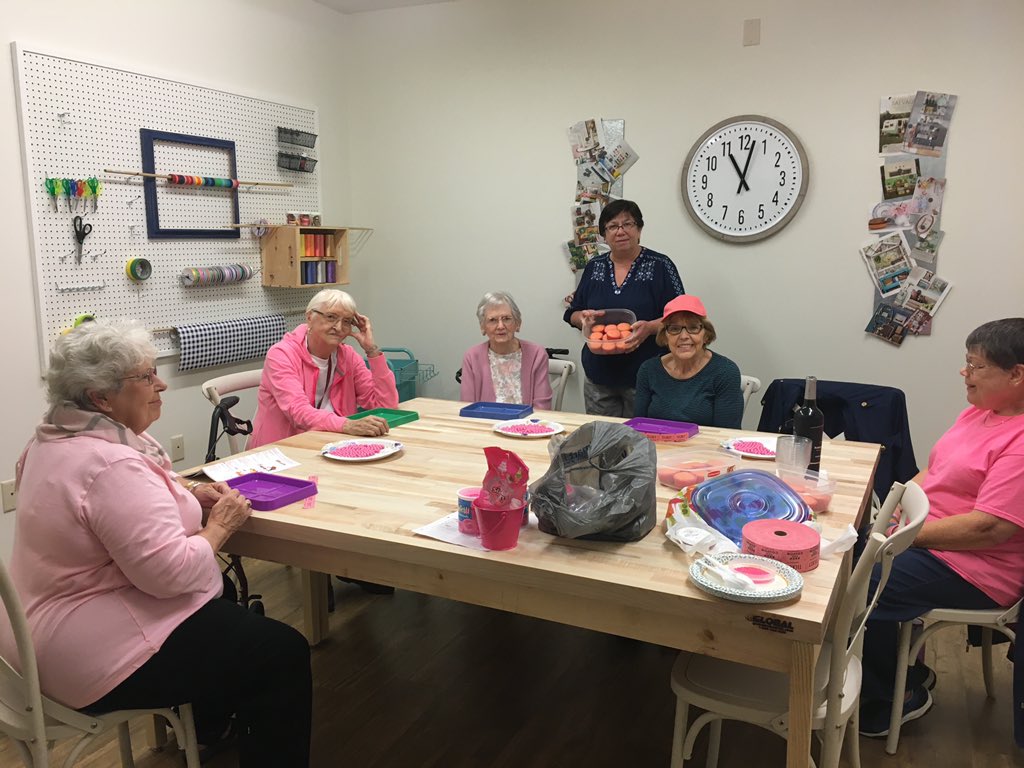 SchuylerCommons's tweet photo. We’re raising money and awareness for #breastcancer #octoberGoPink #Support. Check out more activities and events that have residents helping out! #RaisingMoney #Utica #UpstateNY #CalendarEvents https://t.co/sBWzphMDk4