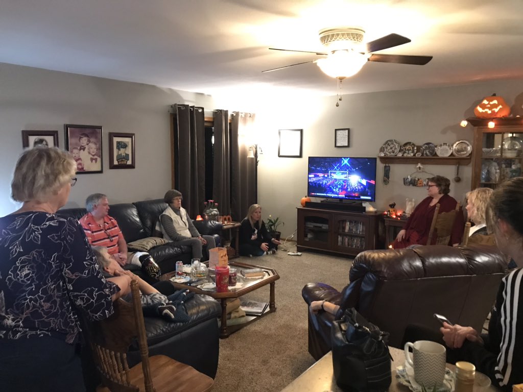 tiffklouk's tweet photo. Enjoying spirited debate while watching the Democratic Debate! #DemDebate #TeamJoe https://t.co/qZKPCwe3ME