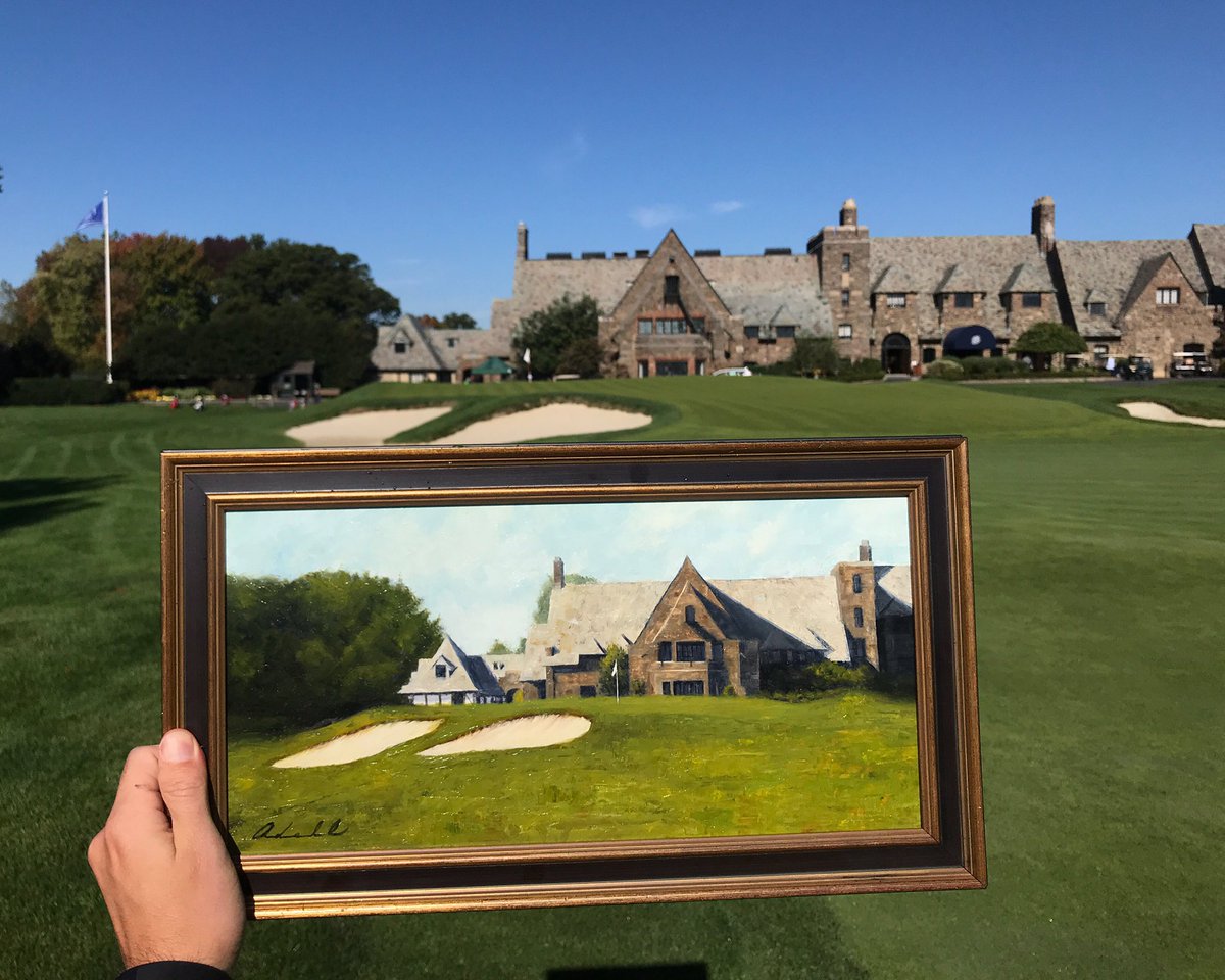 AlexanderAdell's tweet photo. Perfect autumn day at next year’s US Open venue, Winged Foot. 

@wingedfoot_gc #wingedfootgolfclub #wingedfoot #usopen #2020usopen  @usga @usopengolf https://t.co/s6LCdAO0MV