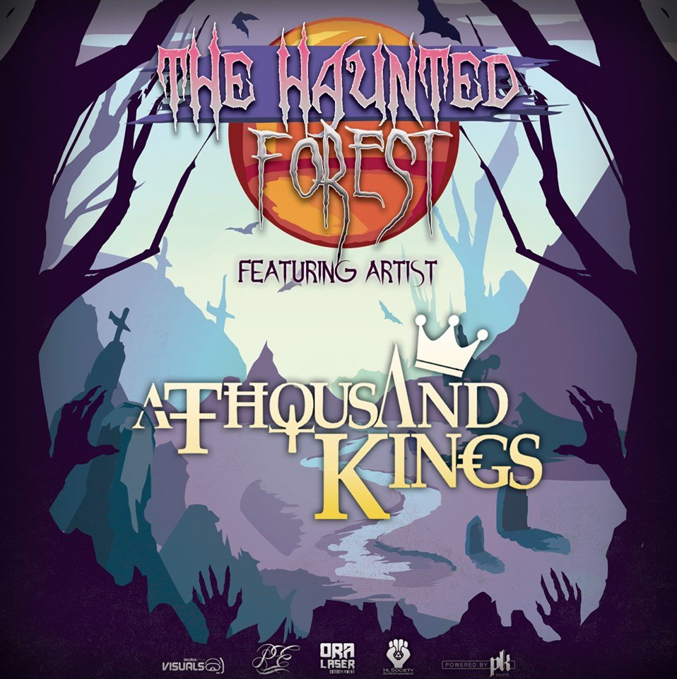 aThousandKings's tweet photo. 17 days and counting down until The Haunted Forests opening ceremonies! Be sure to catch me on stage from 2am-3am!

Link to private event: https://t.co/qom4GbK67I - ask for invite!

#aThousandKings #aThousandKingdoms #TheHauntedForest2019 #OraLaser #PinkEcstasy #Royalty https://t.co/gQRtE2hrlU