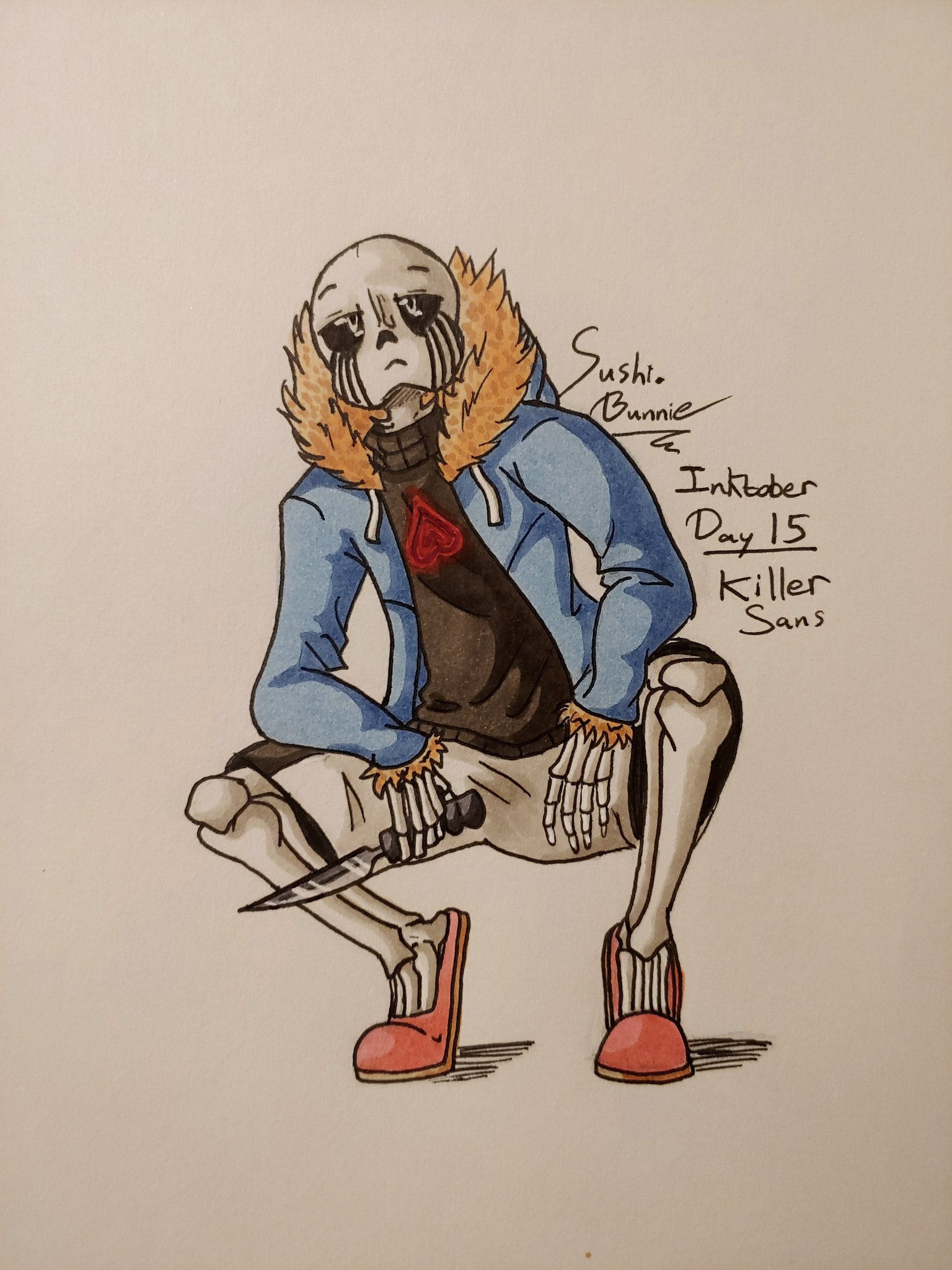 v on X: Killer!Sans #undertale #undertaleAU #sans   / X