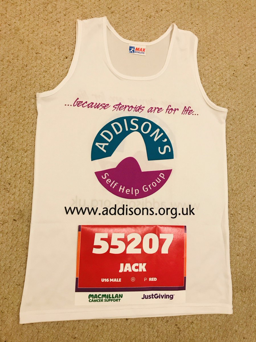 AddisonsUK's tweet photo. A big cheer to our amazing #FridayFundraiser Jack, who tomorrow will be running the @RunBournemouth 5K, for #TeamAddisons. Aged 8, his godmothers son was diagnosed with Addison's disease.

🏃‍♂️To support Jack, please visit: https://t.co/UANAOinD51

Thank you Jack! #BMF2019 https://t.co/RUw1Gf86Dm