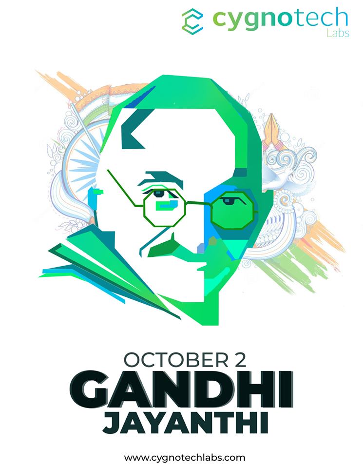cygnotechlabs's tweet photo. Father of the Nation,
with the tools of truth and non-violence
freed our country from imperialism.
Let us take a moment to remember this great leader.
Happy Gandhi Jayanti
#GandhiJayanti #cygnotech #cygnotechmedia https://t.co/zvNL0zg1eV