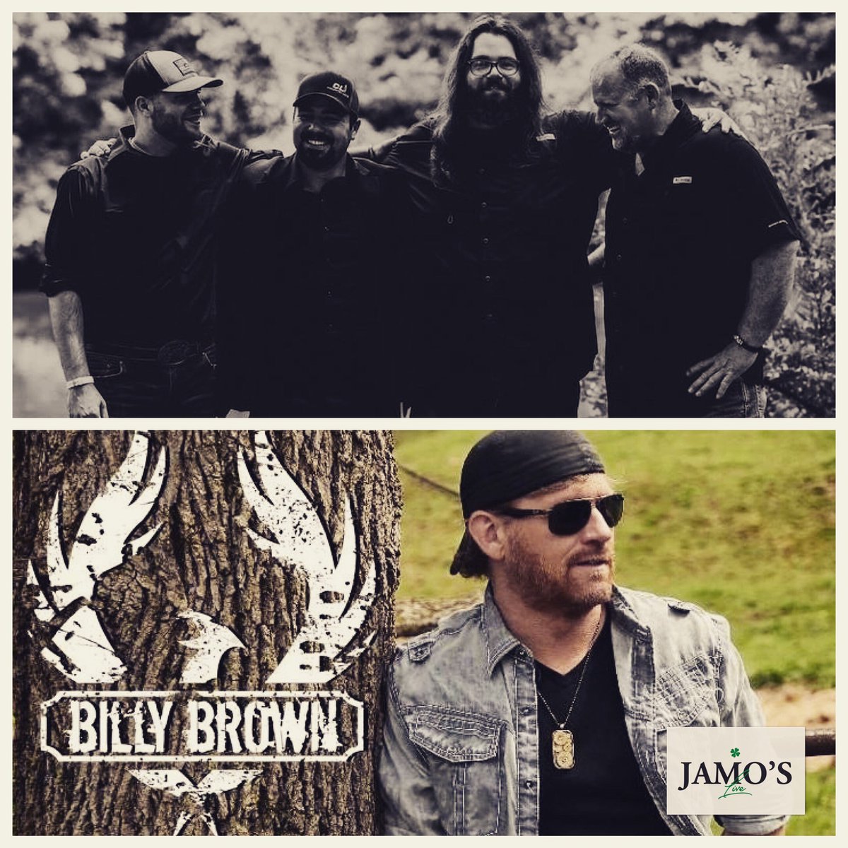 Jamo’s LIVE!
Fri - <a href="/kydirtband/">Kentucky Dirt Band</a> 
Sat - <a href="/billybrownmusic/">Billy Brown</a> 

Let’s Get it!
