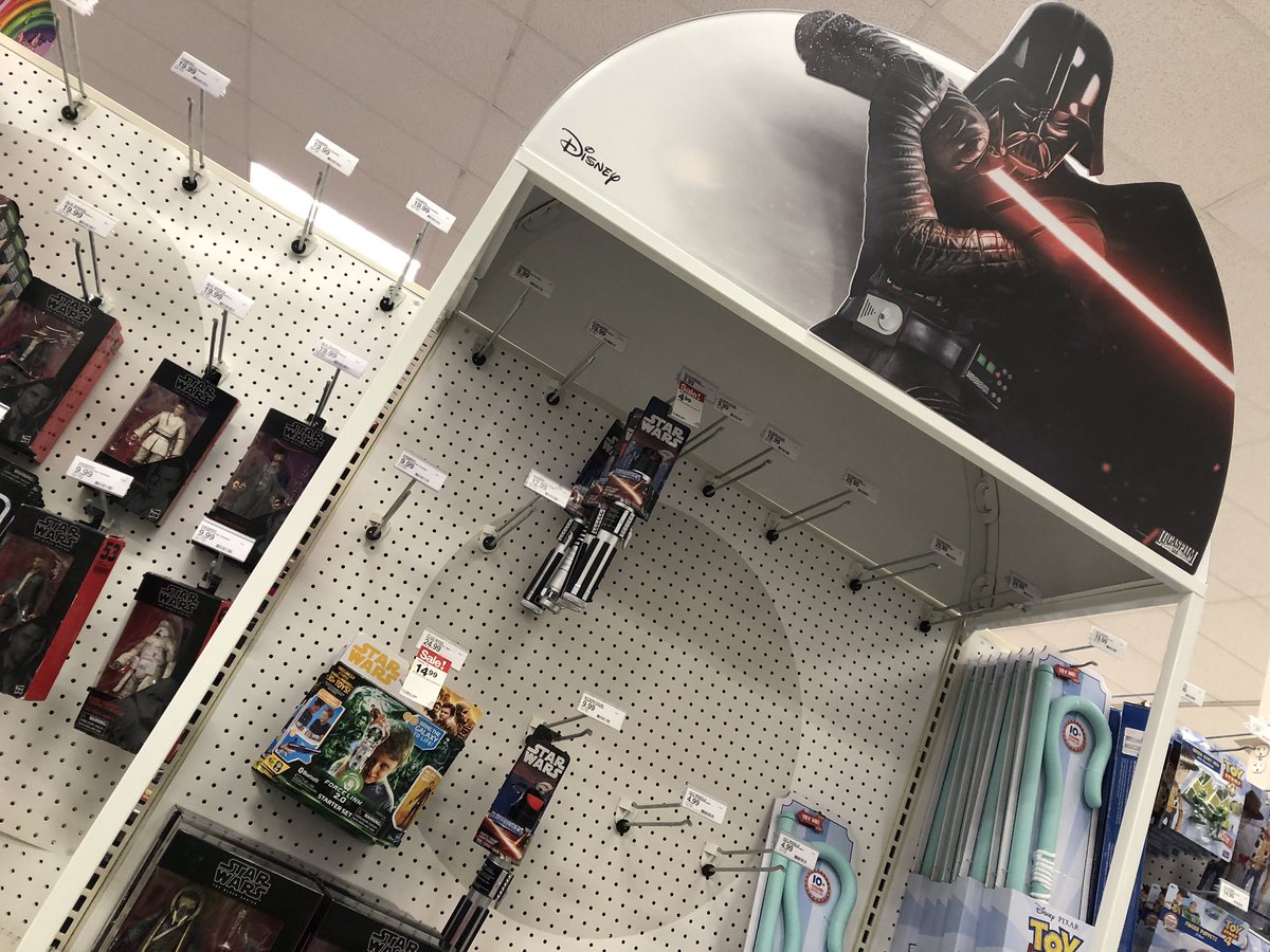 jere7my's tweet photo. Nothing was for sale (or on shelves), but a nice manager lady assured me they know about #TripleForce Friday and intend to have all of the Star Wars out by morning. She even told me where the main display would be. They seem to be taking it (and the Frozen 2 launch) seriously. https://t.co/R6u2mqTQ8k