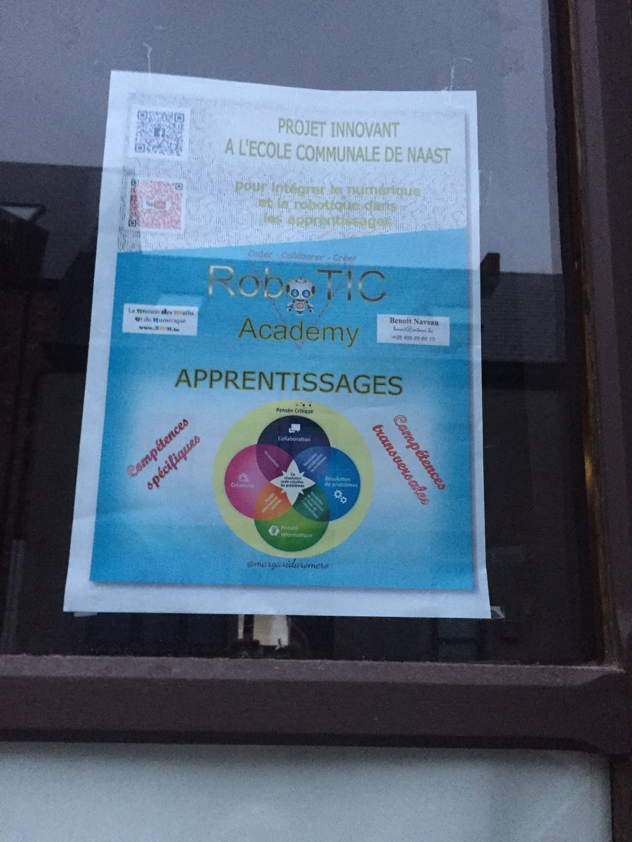 naveaubenoit's tweet image. Prêt pour un atelier de Robotic Academy en robotique éducative à l’école communale de Naast. @margaridaromero #robotiqueeducative #RoboticAcademy #5c21