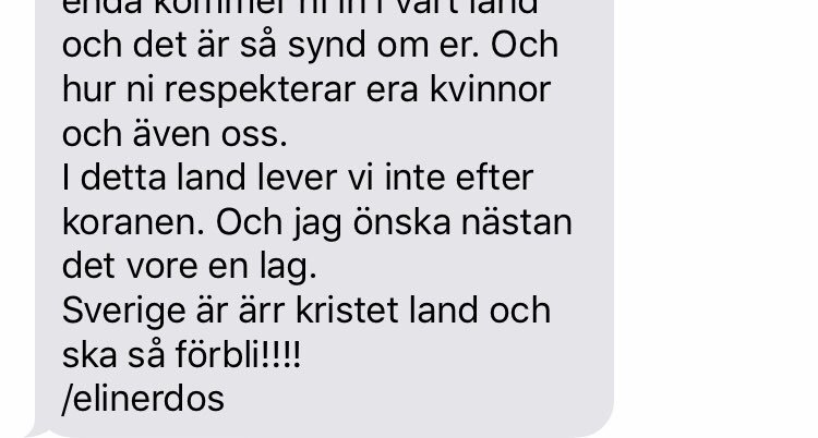 Elinerdos's tweet photo. Är det igentligen inte alla människors i värden dröm att kunna leva tryggt i sina egna hemländer? Jag är glad över att jag har en son och inte en dotter i detta samhälle.  Läs gärna mina morgontankar!! https://t.co/dluXNYwASG