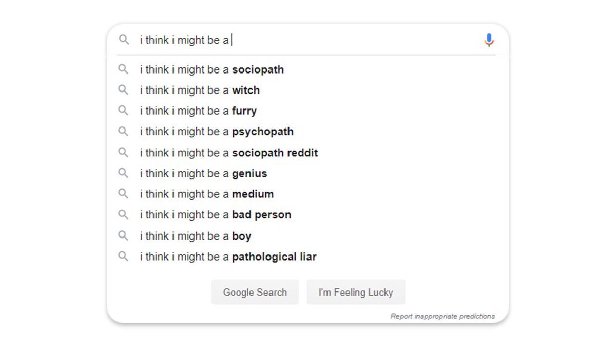 Infidigit's tweet photo. Who searches this stuff?
#SEO #DigitalMarketing #Marketing #SearchEngineOptimisation #SearchEngineOptimization #GoogleSearch #OrganicSearch #SearchEngine #SearchEngineResultPage #SearchResult #GoogleSuggest #Searches #INFIDIGIT https://t.co/1dA4VcqalX