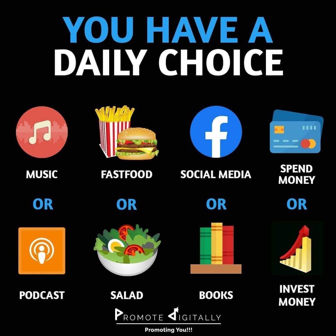 Promotedigitall's tweet photo. Which choice do you make everyday ?

Comment your thought below ⤵

Share this with your Friend ❤

#Marketingmentor
#marketingtips #businesmindset #businesstips #ceolife #ceo https://t.co/NOjmDeRQco